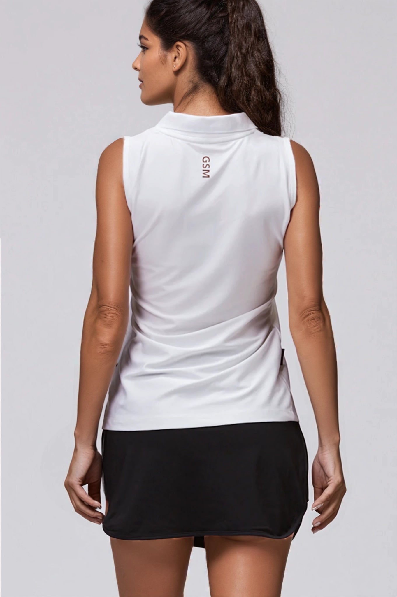 polo shirt woman back