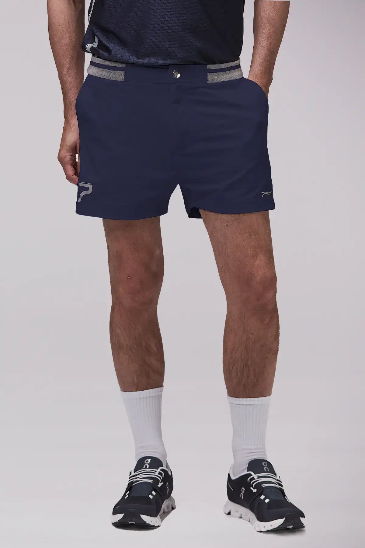 Padel shorts retro navy